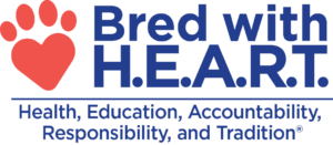 bred with HEART logo