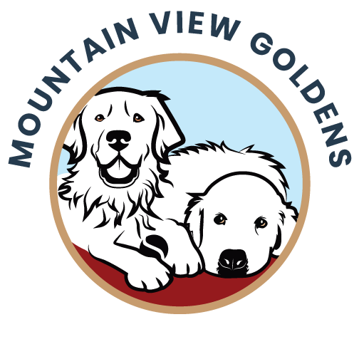 Mountain View Goldens Logo